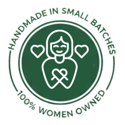 'handmade in small batches and women owned' in DI teas - roots & petals, moringa & turmeric, mint & methi, seeds & citrus